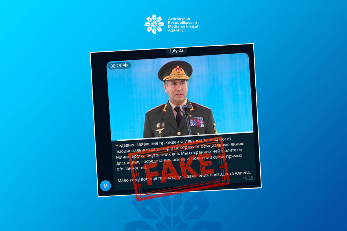 Azerbaycan İçişleri Bakanı adına sahte yorumlar - açıklama