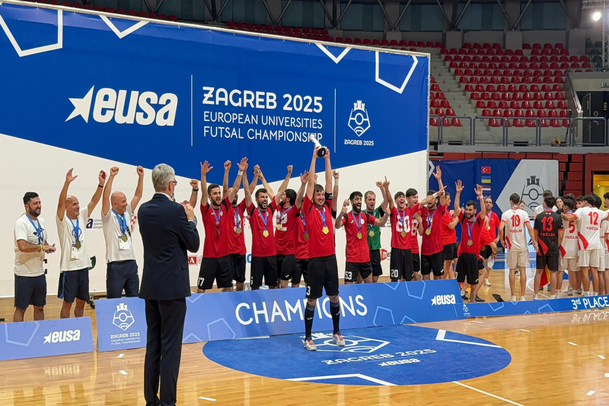 Azerbaycan Öğrenci Ligi Avrupa Şampiyonu oldu