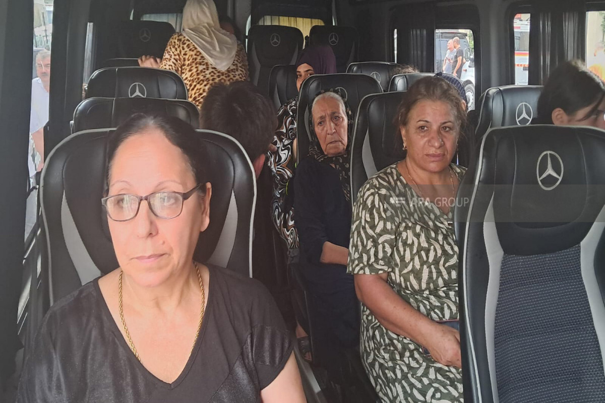 Bir sonraki göç karavanı Jabrayil'e gönderildi - fotoğraf