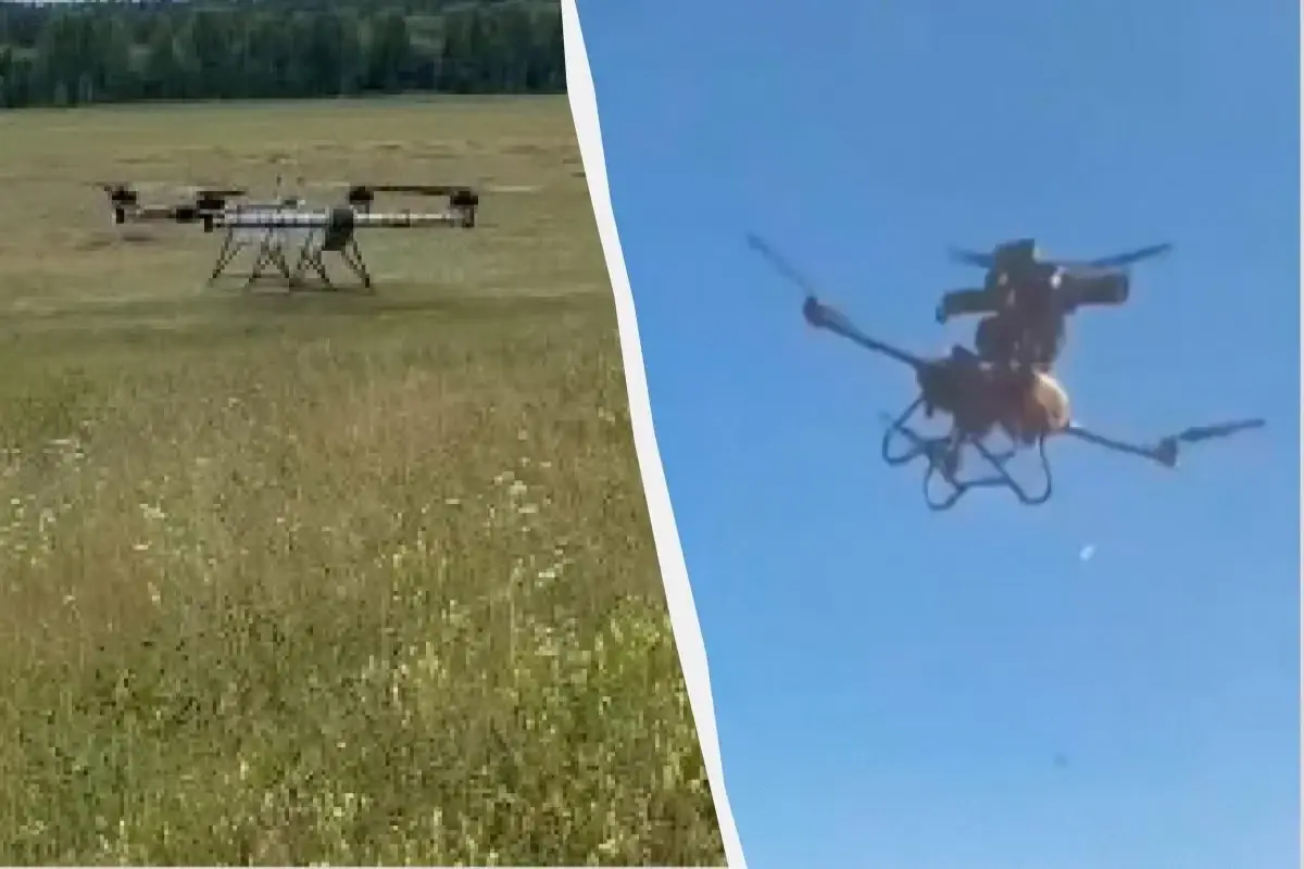 "Görünmez" drone Rusya'da yapıldı