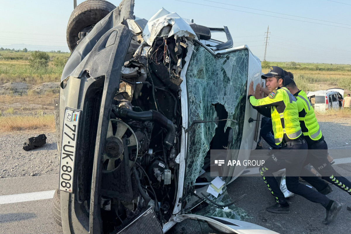 UOR'da bir trafik kazası vardı, yaralı var - fotoğraf
