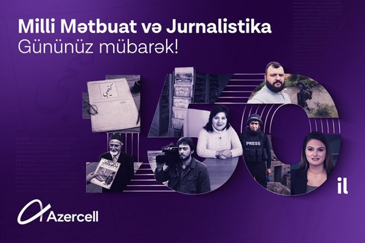 Azercell medya temsilcilerini tebrik etti