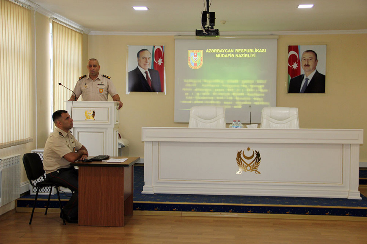 Askeri Polis Departmanında Trooin Hizmetinin Organizasyonu Semineri yapıldı