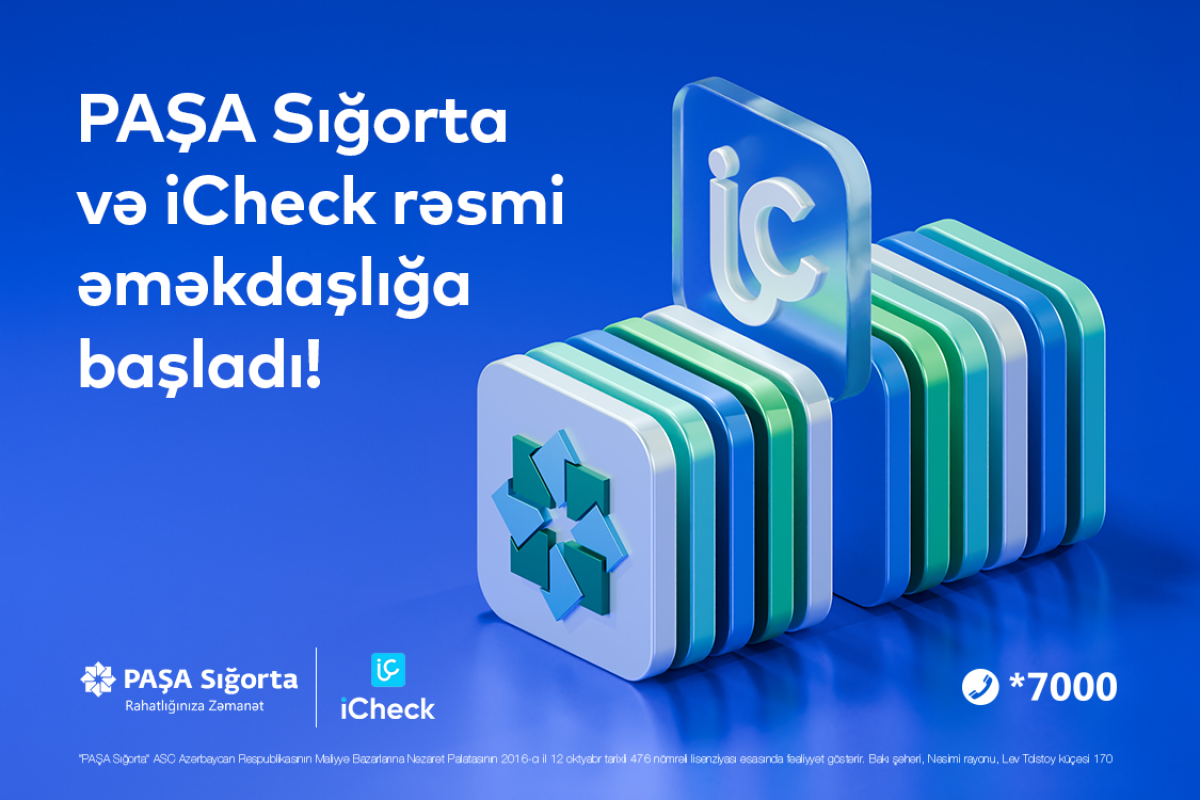 Paşa Insurance ve Icheck Mobile uygulaması ortak işbirliğini duyurdu