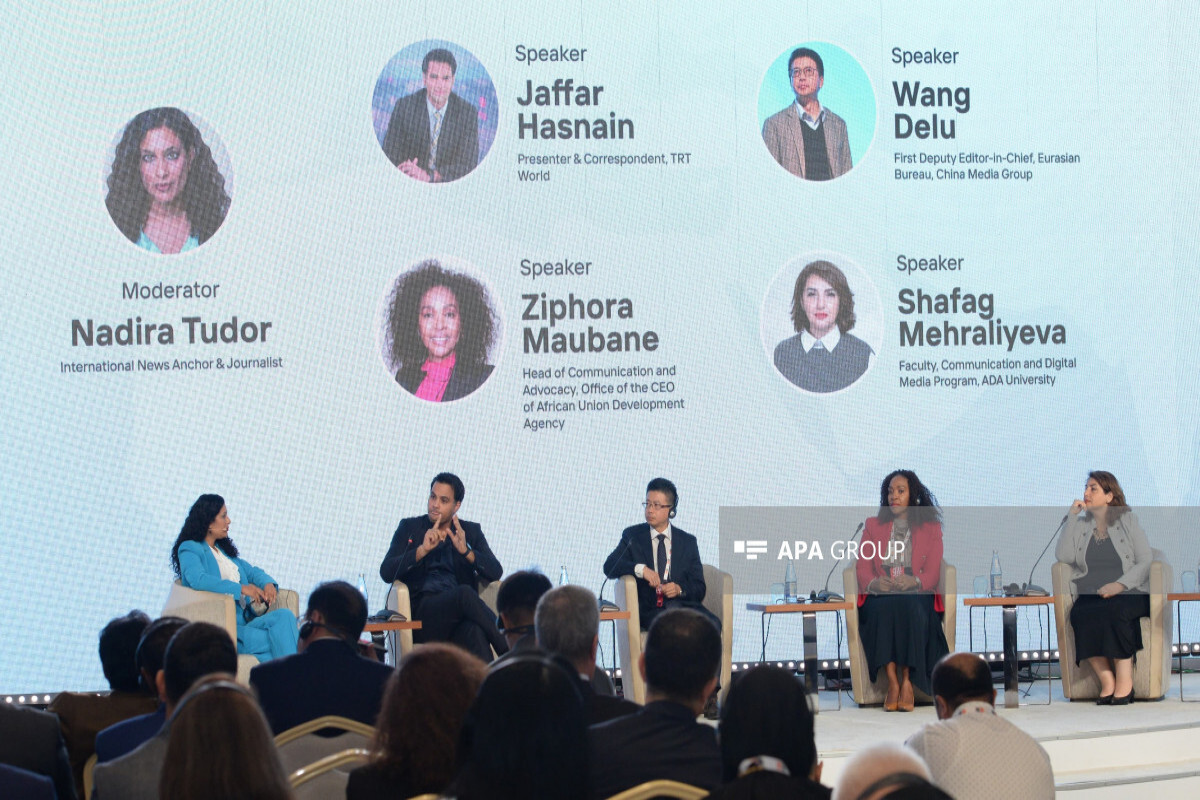 III Shusha Global Medya Forumu'nun üçüncü günü başladı - Fotoğraf