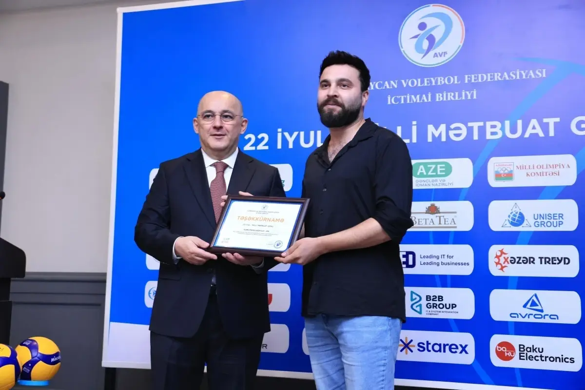 Azerbaycan Voleybol Federasyonu APA - Fotoğraf Ödülü