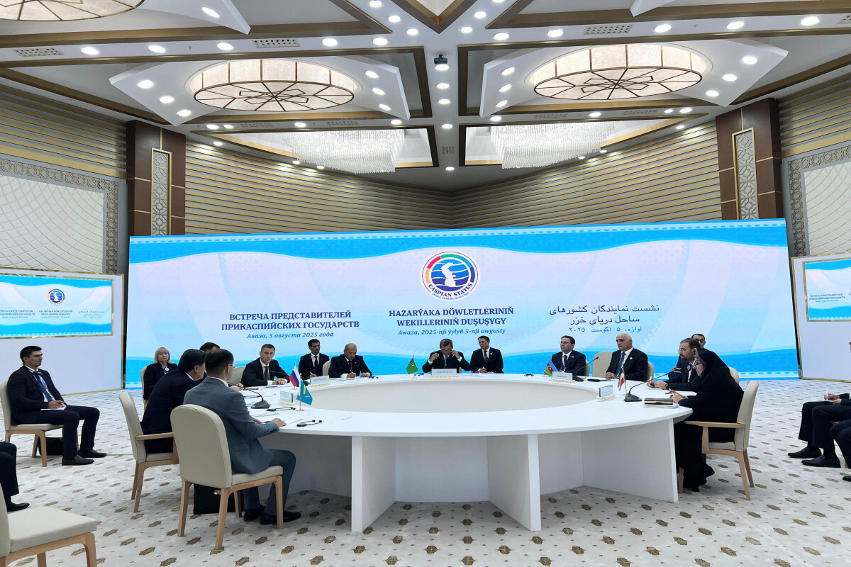 Türkmenistan'daki Hazar Denizi'nin iradesi tartışıldı