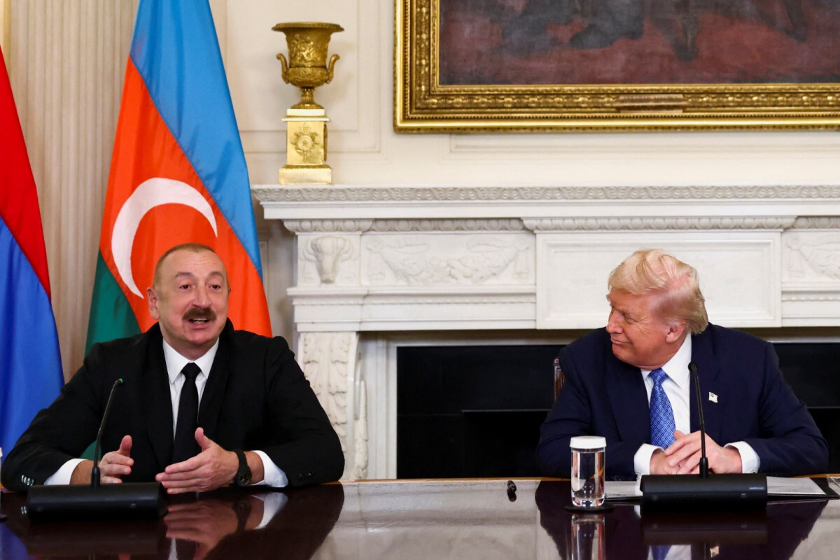 Azerbaycan Başkanı Donald Tramvay, Amend 907'nin uygulanmasını askıya aldığı için teşekkür etti