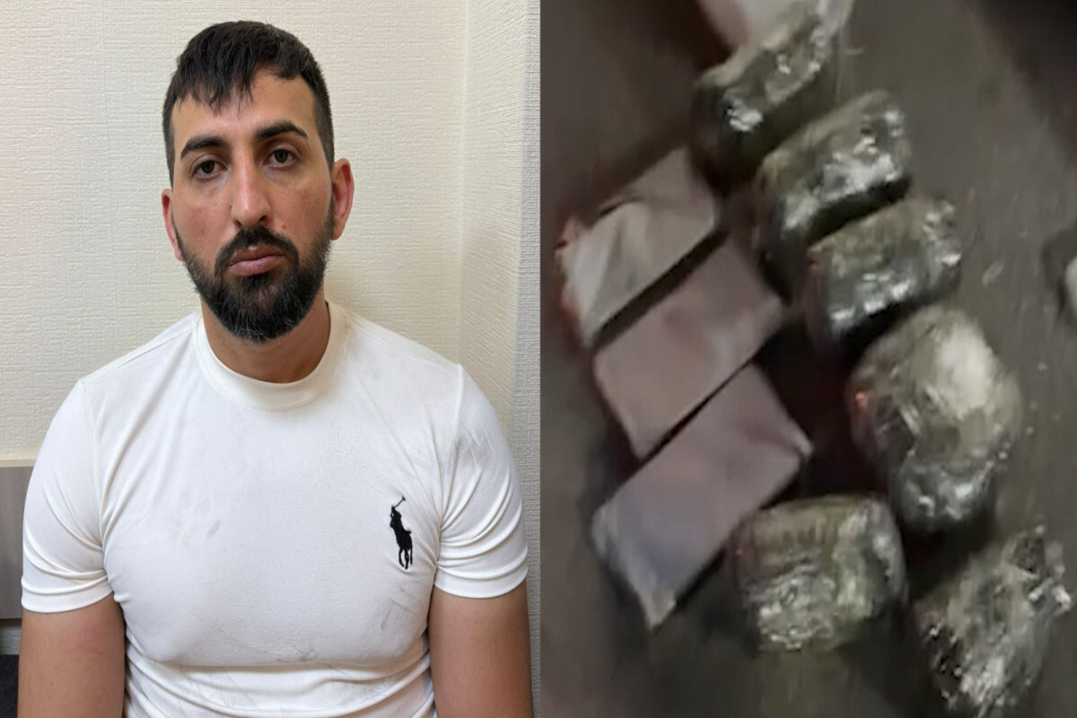 Nasimi bölgesinde 11 kilogram ilaç çıkarıldı - Video
