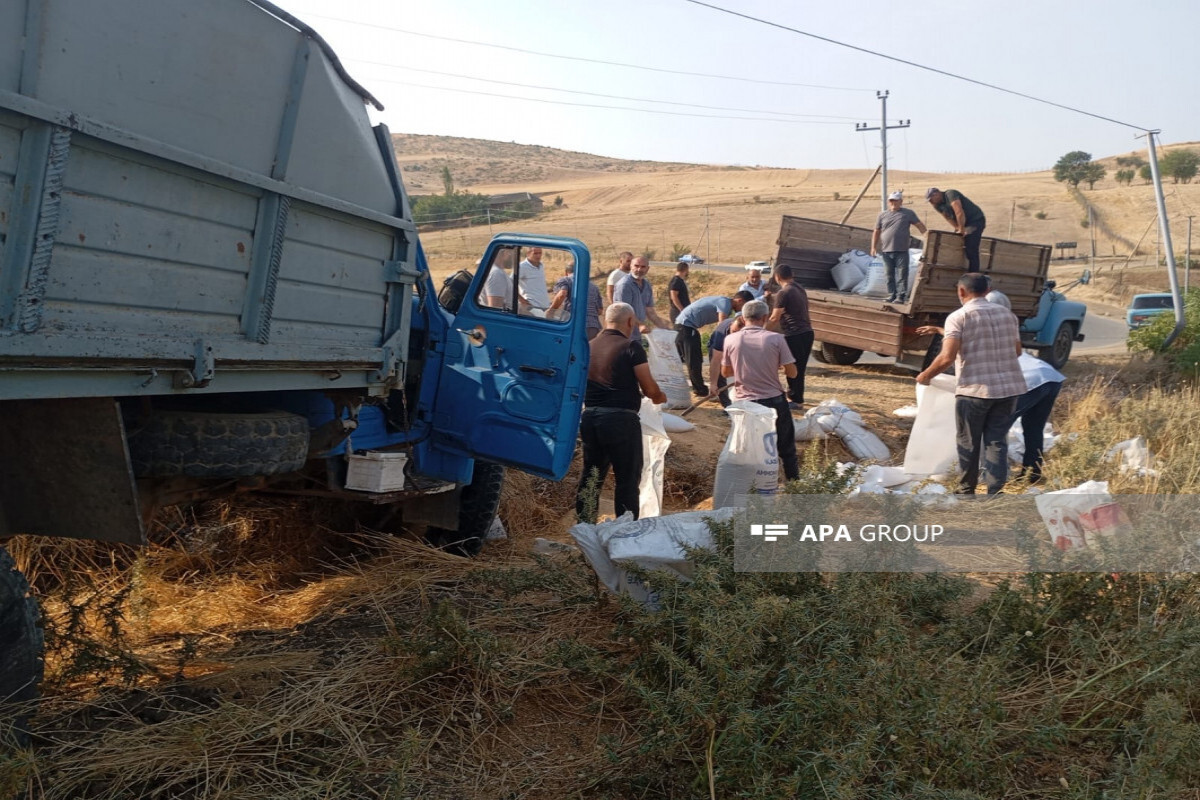 Jalilabad'da "Gaz -53" var, öldürüldü ve yaralandı - fotoğraf - güncellendi
