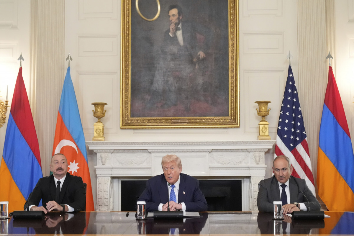Açıklamada Azerbaycan Başkanı ve Ermenistan Başbakanı Washington'DA toplantısı imzalandı