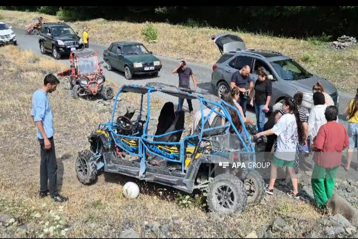 Gabala Yabala Turistleri Kazaya Şehit, Yaralı Var - Fotoğraf
