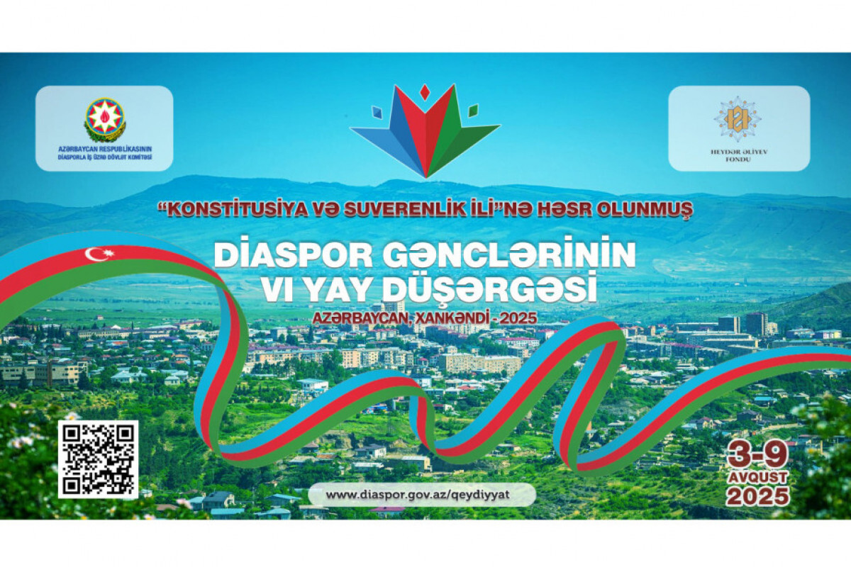 VI Diaspora Gençlik Yaz Kampının Açılış Töreni Khankendi'de düzenleniyor