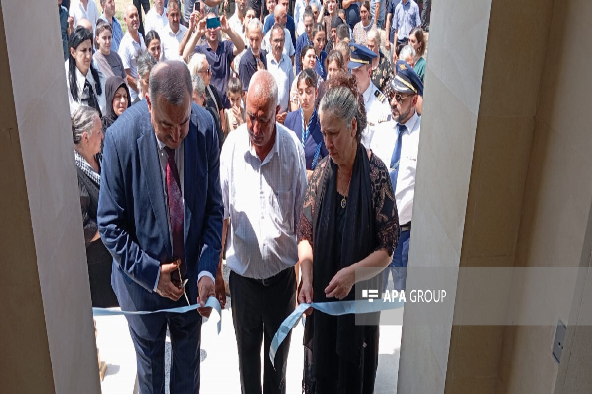 Ulusal Kahraman Anıt Müzesi Hokuma Aliyeva Samukh - Fotoğraf - Video'da Açıldı