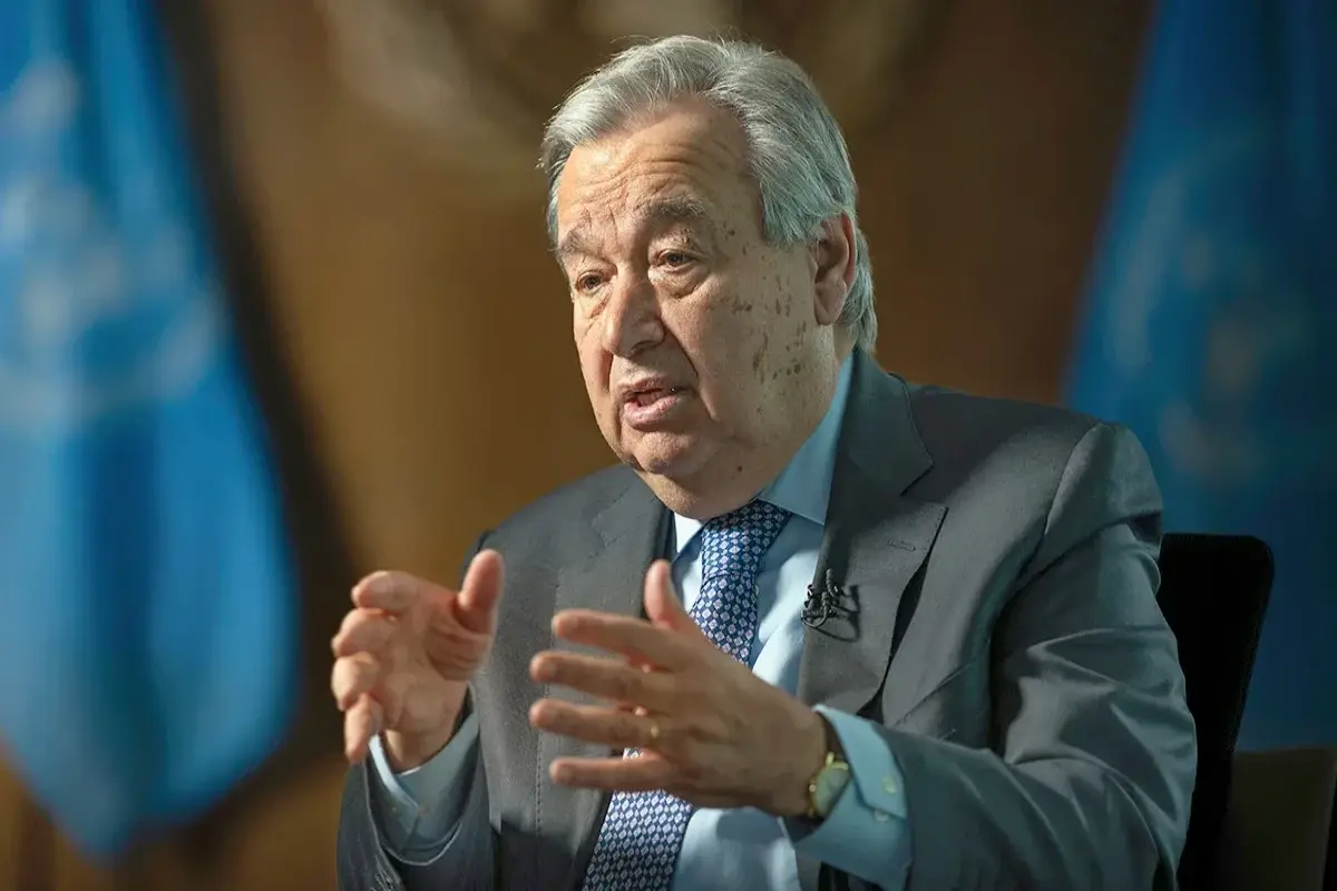 BM Genel Sekreter Antonio Guterres