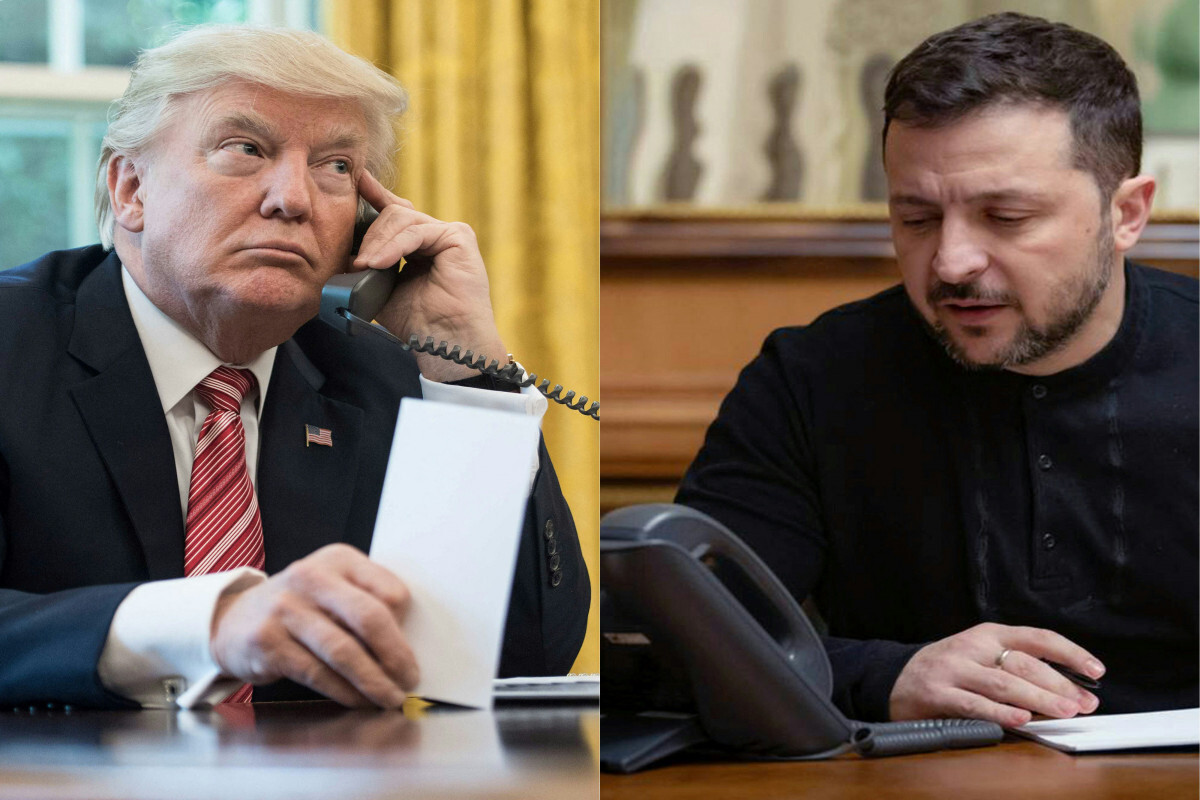 Medya arasında başka bir telefon görüşmesi bekleniyor: Trump ve Zelensky