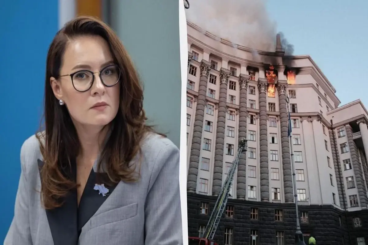 Ukrayna Başbakanı: "Saldırı sonucunda ilk kez hükümet binası yaralandı"