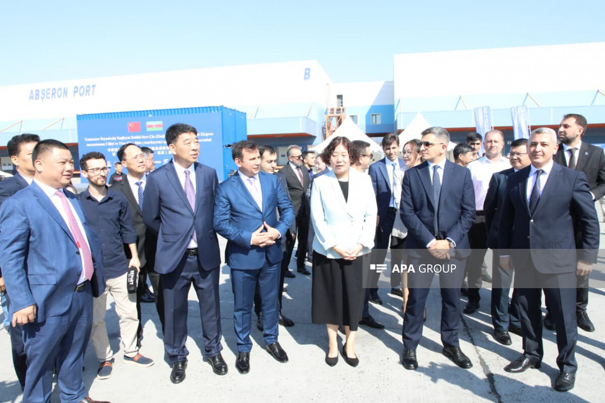 Chjetszyan Valisi: Azerbaycan, Endüstriyel ve Lojistik Parkları ile düzenli trenler kurmaya hazırız
