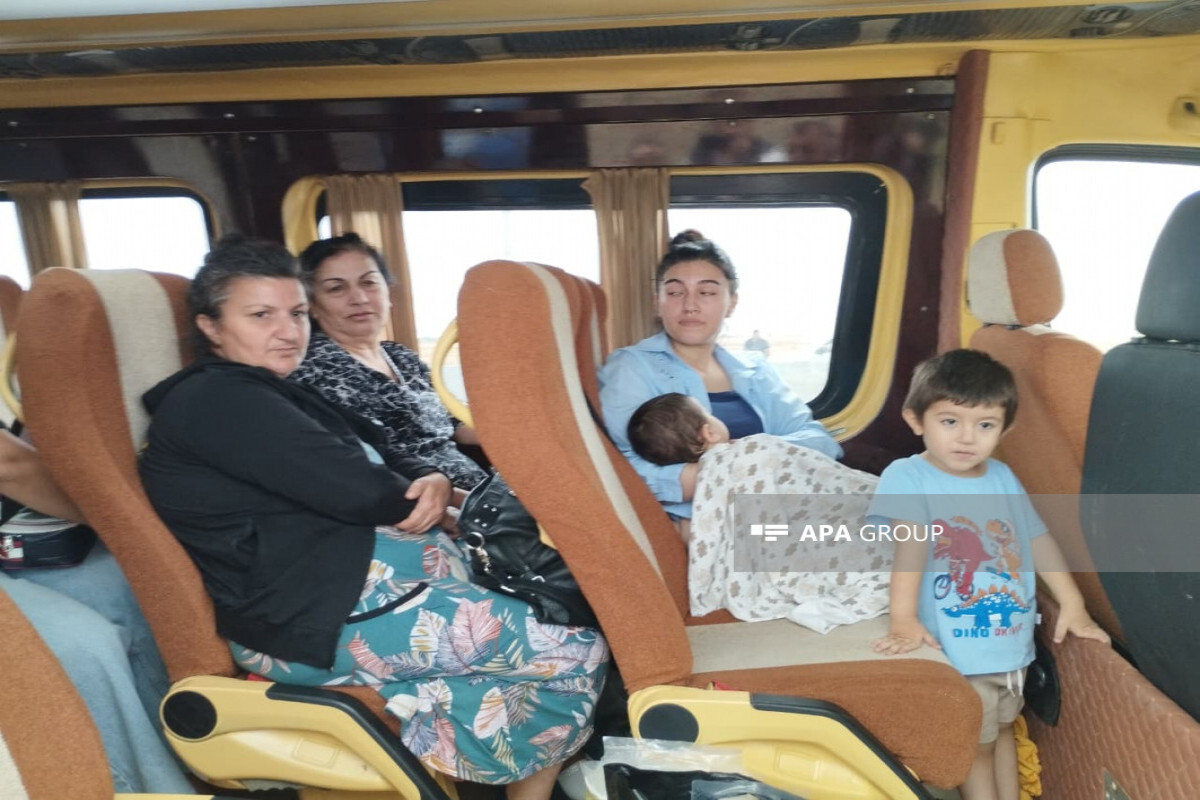 Bir sonraki göç karavanı Khojaly Khanyurdu köyüne gönderildi - fotoğraf