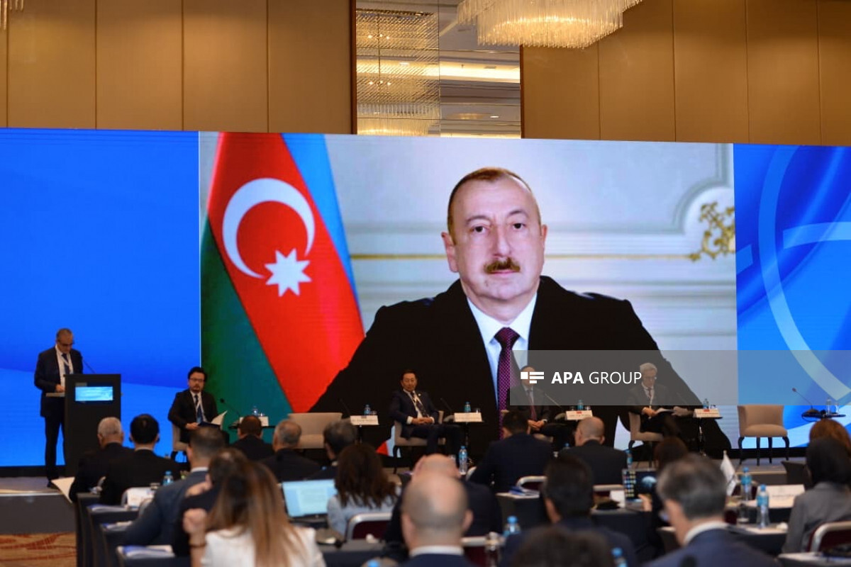 Başkan Ilham Aliyev: Zangazur koridoru yakın gelecekte kıtaların önemli bir ulaşım bağlantısını oynayacak