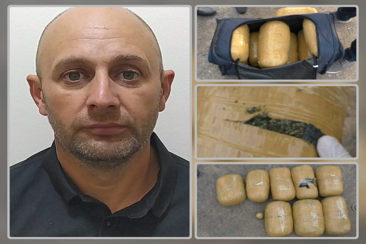 İran vatandaşına katılan kişiden 18 kg'dan fazla ilaç bulundu