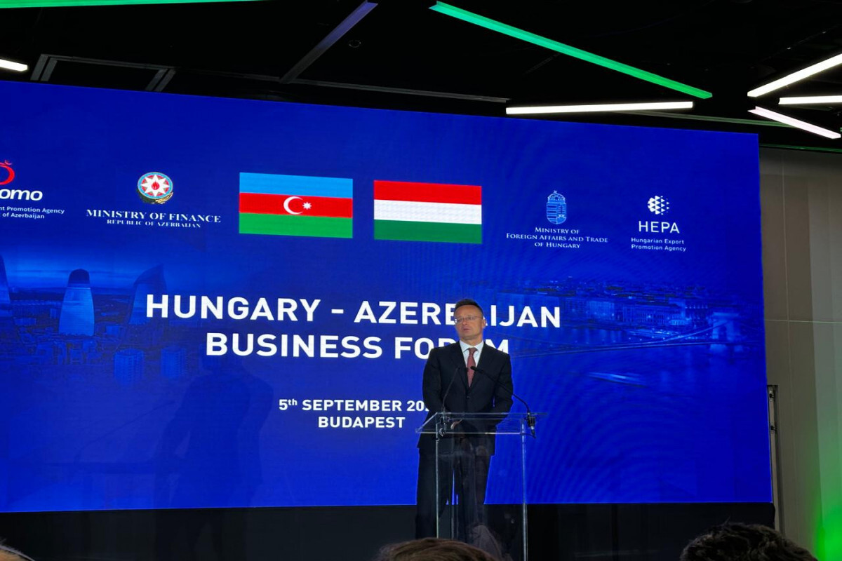 Budapeşte'de Azerbaycan-Hunçar İş Forumu düzenlendi