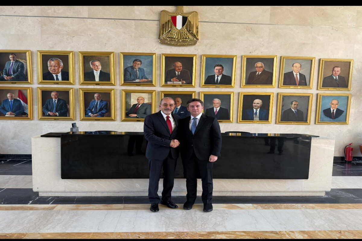 Yalçın Rafiyev Mısır'ı ziyaret etti