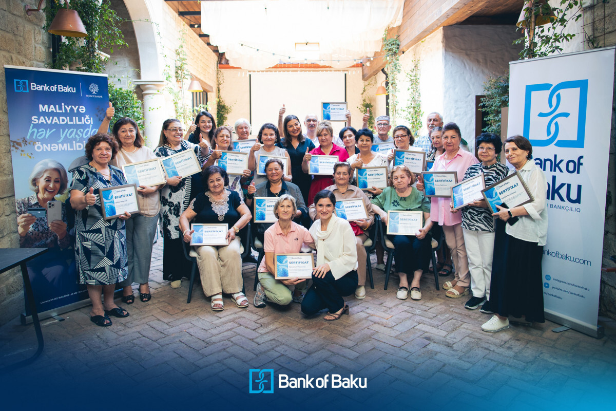 Finansal okuryazarlık her yaşta önemlidir - Bank of Baku'dan eğitim - fotoğraf