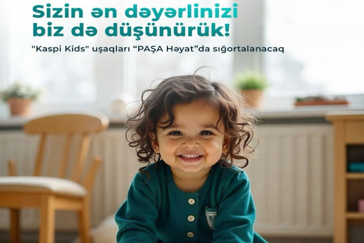 Çocukların sağlığı için - Paşa Life ve "Kaspi Kids" birlikte