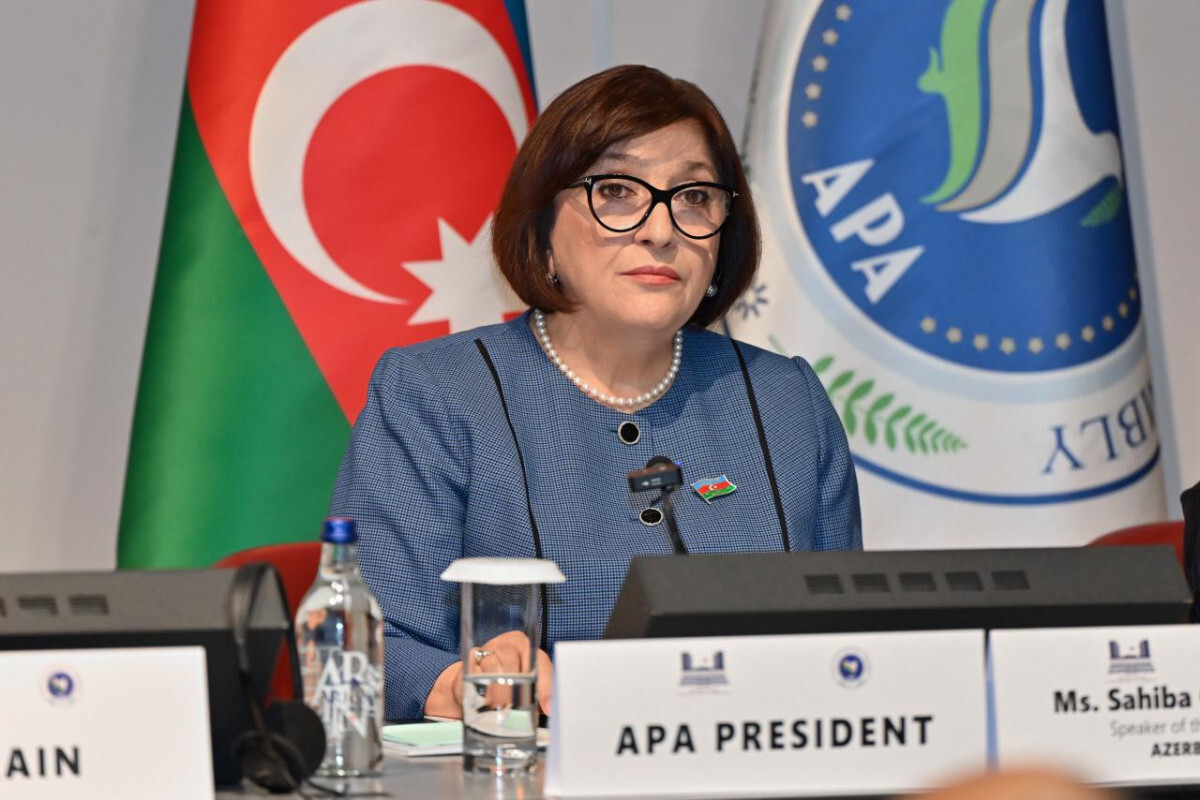 Sahiba Gafarova, Asya Parlamenterler Meclisi koordinasyon toplantısına başkanlık etti - FOTOĞRAF